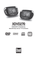 Dual XDVD-270-Owners-Manual